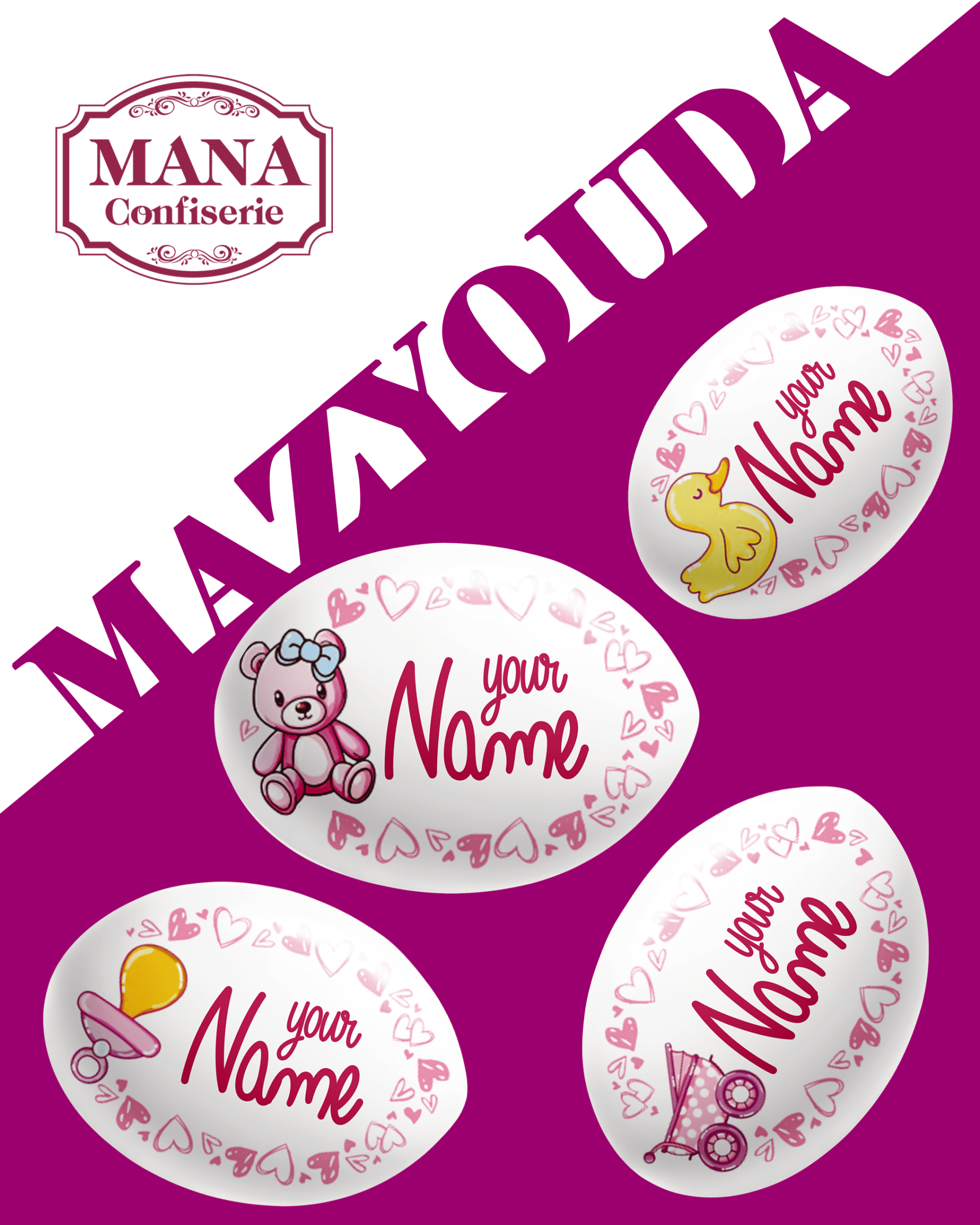 dragées personnalisées.