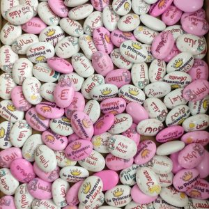 dragées personnalisées fille